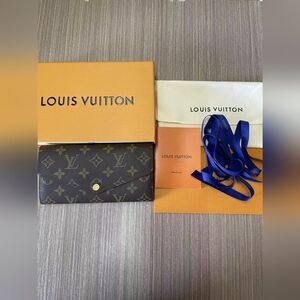 Louis Vuitton Monogram Sarah Wallet Rose Ballerine